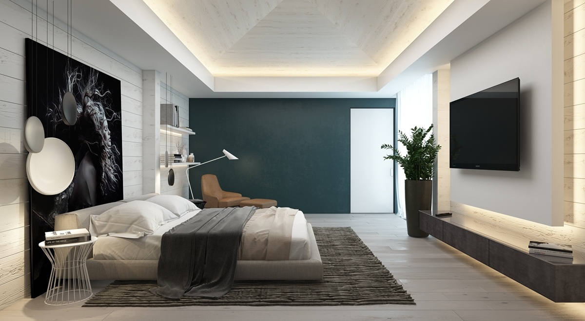 bedroom accent wall ideas Ngõ ngàng với vẻ đẹp ấn tượng của những bức tường độc đáo tại phòng ngủ