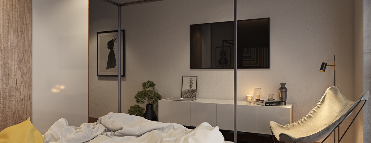 simple bedroom decor Ngõ ngàng với vẻ đẹp ấn tượng của những bức tường độc đáo tại phòng ngủ