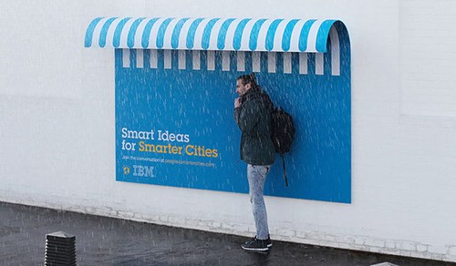 ibm smart ideas fo smarter cities3 Thích thú với 8 mẫu quảng cáo ngoài trời cực sáng tạo