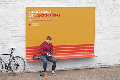 ibm smart ideas fo smarter cities4 Thích thú với 8 mẫu quảng cáo ngoài trời cực sáng tạo