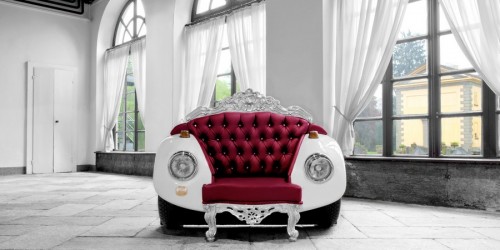 ghe141113 1 Thiết kế ghế pha trộn giữa phong cách Car Art và Baroque